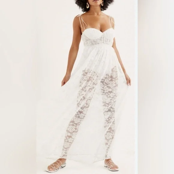 For Love and Lemons Lorina Maxi Dress - Picture 3 of 10